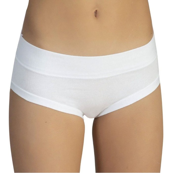 6 Slip bambina Alvada in cotone bi-elastico con cuciture piatte comfort