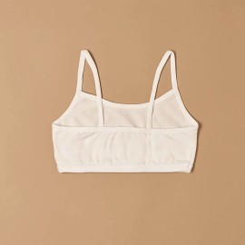 Brassiere bambina Jadea a spalla stretta in morbido e leggero cotone modal 2