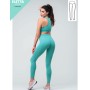 Leggings donna Eletta Milano sportivo in microfibra seamless Push Up