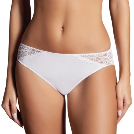Slip brasiliana donna Lepel in morbida microfibra elasticizzata e pizzo