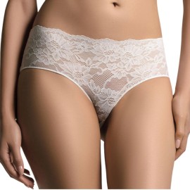 Culotte slip donna Lepel in morbido e leggero pizzo 3D elasticizzato