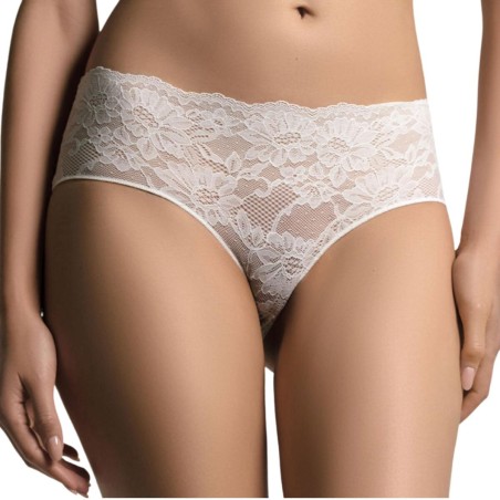 Culotte slip donna Lepel in morbido e leggero pizzo 3D elasticizzato