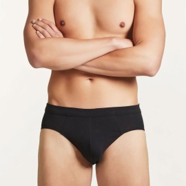 2 Slip da uomo Ragno in cotone Biologico elasticizzato senza elastico comfort