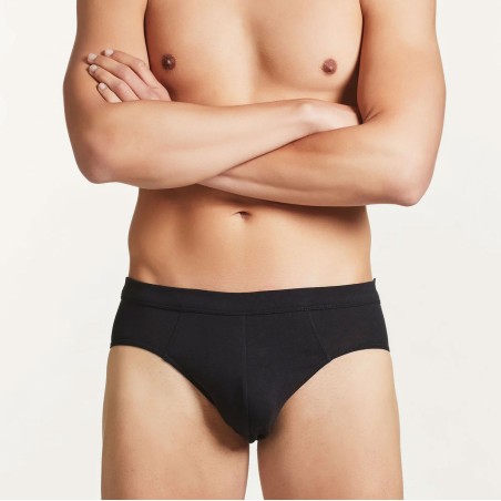2 Slip da uomo Ragno in cotone Biologico elasticizzato senza elastico comfort