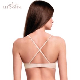 Reggiseno donna Lormar a triangolo in morbida microfibra senza ferretto 2