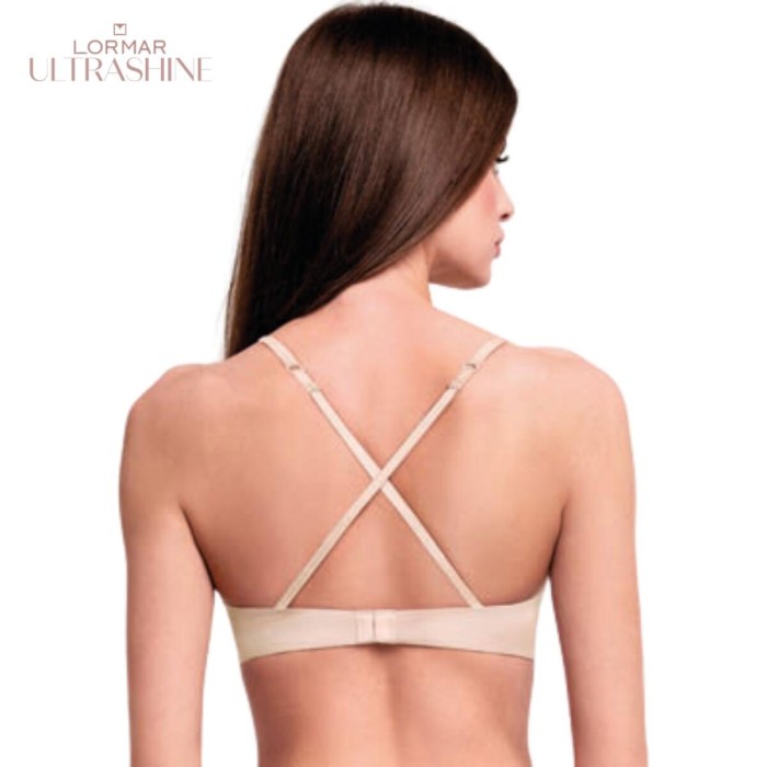 Reggiseno donna Lormar a triangolo in morbida microfibra senza ferretto