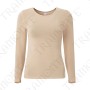 Maglia donna Tramonte manica lunga a girocollo in micro-modal elasticizzato