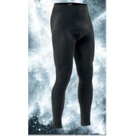 Calzamaglia uomo WRK lunga in microfibra felpata termica con apertura 2