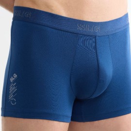2 Boxer uomo Sloggi in cotone organico con elastico comfort loggato