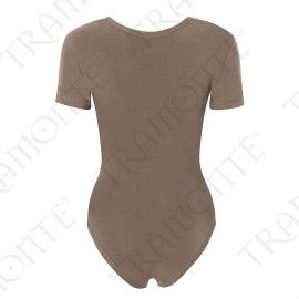 Body donna Tramonte manica corta a girocollo in leggero micromodal liscio 2