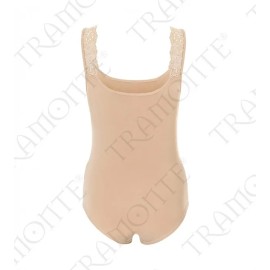 Body donna Tramonte spalla larga in morbido micromodal elasticizzato e pizzo 2