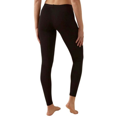 Leggings donna Jadea lungo in caldo cotone elasticizzato invernale