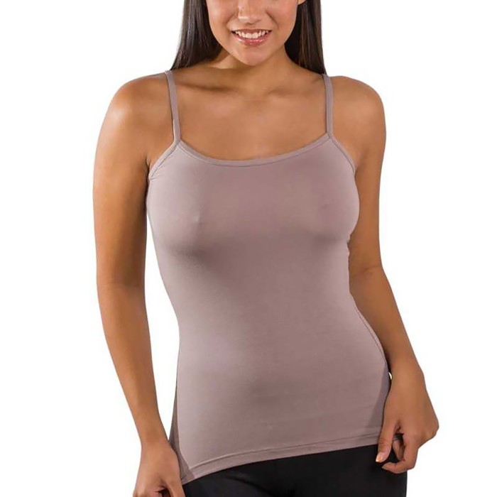 Canottiera donna Tramonte a spalla stretta in morbido micromodal liscio