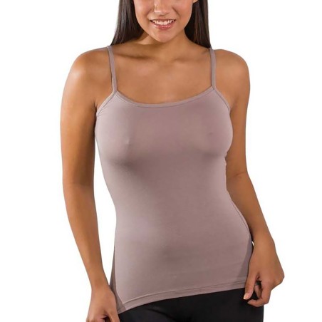 Canottiera donna Tramonte a spalla stretta in morbido micromodal liscio