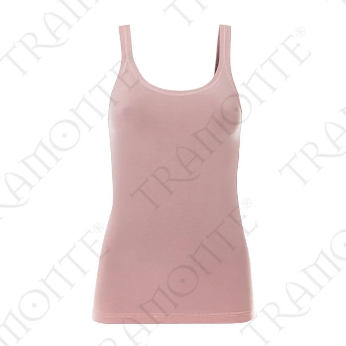 Canottiera donna Tramonte spalla larga in morbido micromodal liscio