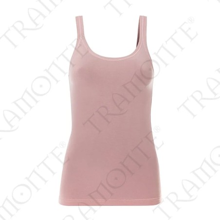 Canottiera donna Tramonte spalla larga in morbido micromodal liscio