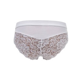 Slip donna Tramonte Midi in morbido micromodal con inserti di pizzo 2