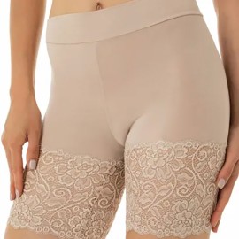 Culotte donna Tramonte vita alta in morbido micromodal con gamba in pizzo
