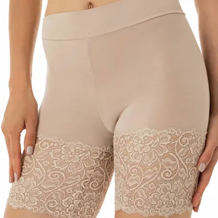 Culotte donna Tramonte vita alta in morbido micromodal con gamba in pizzo