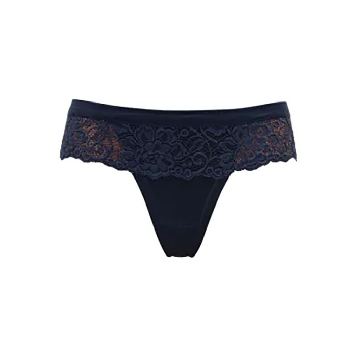 Slip perizoma donna Tramonte in morbido micromodal liscio con fascia in pizzo