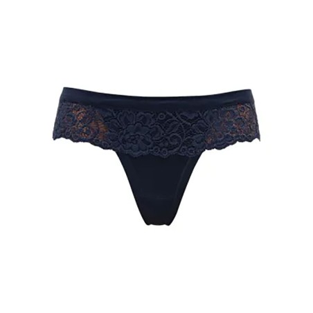Slip perizoma donna Tramonte in morbido micromodal liscio con fascia in pizzo