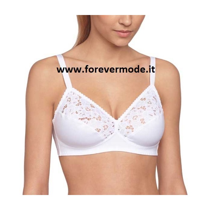 Reggiseno donna Triumph Cotton Lace Comfort N senza ferretto