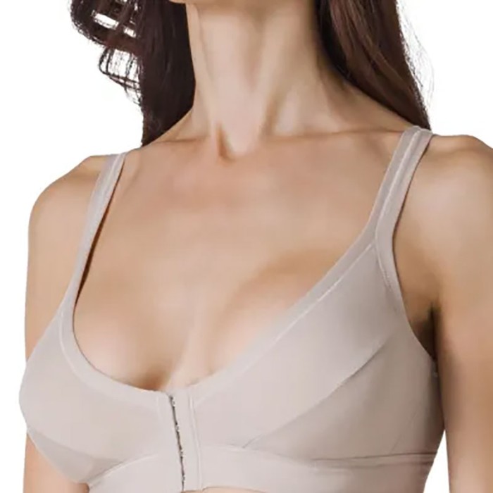 Bralette donna Tramonte in micromodal con allacciatura frontale e coppe imbottite