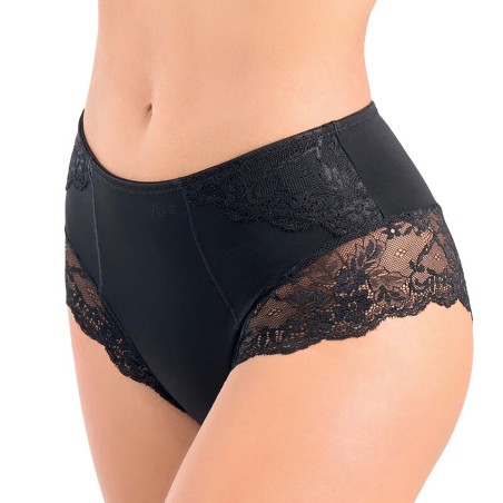 Guainetta donna Pura microfibra e pizzo con pannello modellante doppiato sulla pancia