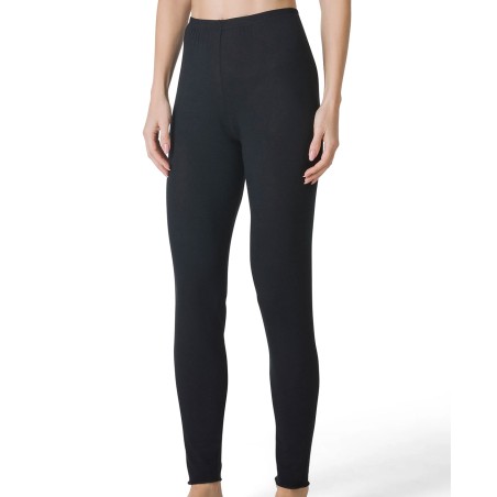 Leggings donna Tramonte lungo in morbido Modal e caldo Cashmere liscio