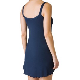 Abitino vestito donna Tramonte a spalla larga in morbida viscosa liscia 2