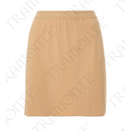 Sottogonna donna Tramonte corta in morbida microfibra liscia senza spacco