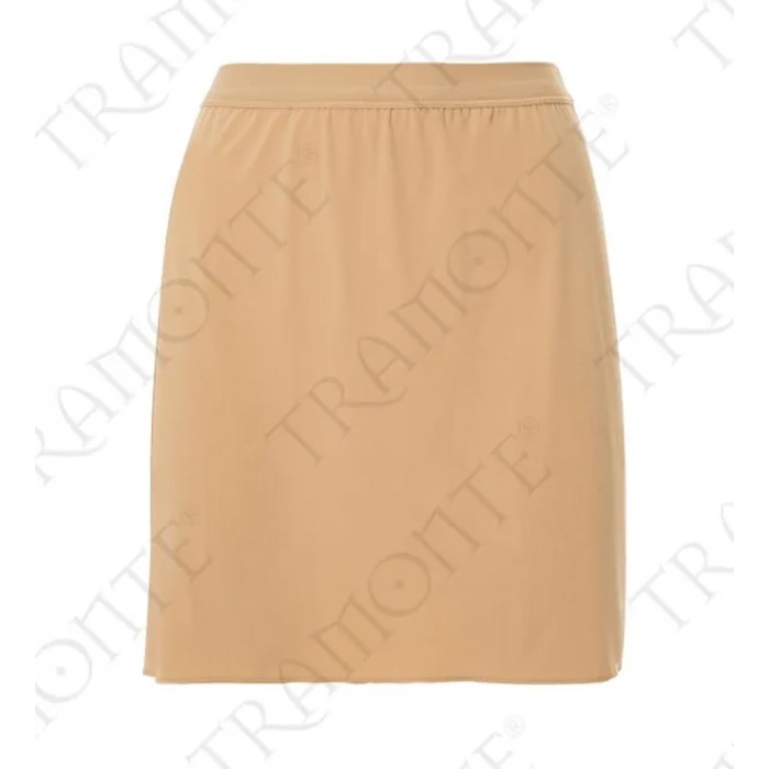 Sottogonna donna Tramonte corta in morbida microfibra liscia senza spacco
