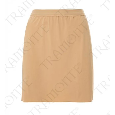 Sottogonna donna Tramonte corta in morbida microfibra liscia senza spacco