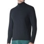 Maglia uomo Tramonte manica lunga con collo a lupetto in modal e cashmere
