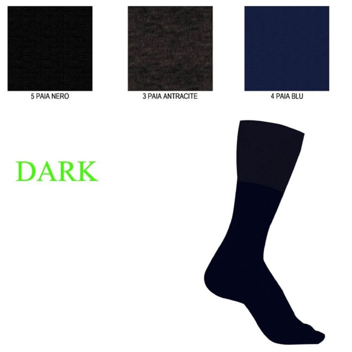 6 Paia di Calze da uomo Carpenter corte in caldo cotone con polsino comfort