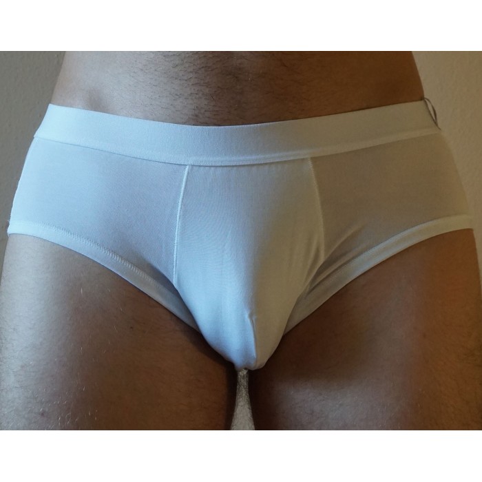Slip uomo Tramonte in micromodal con elastico esterno e logo cucito