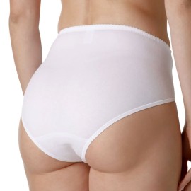 Guainetta donna Tramonte in cotone elasticizzato rinforzato con inserto in pizzo 2