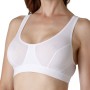 Reggiseno donna Tramonte sportivo spalla larga in cotone con incrocio dietro