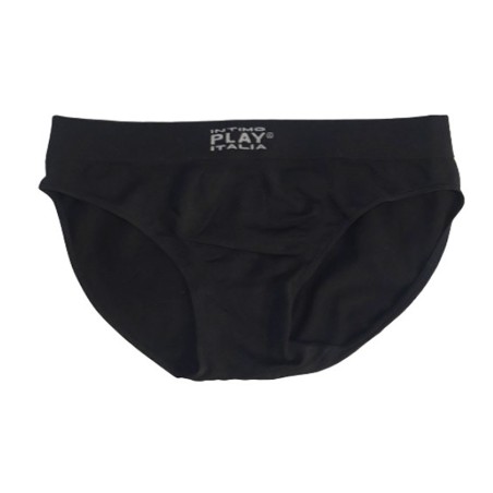 3 Slip uomo Tramonte in microfibra elasticizzata con tassello cotone e logo stampato