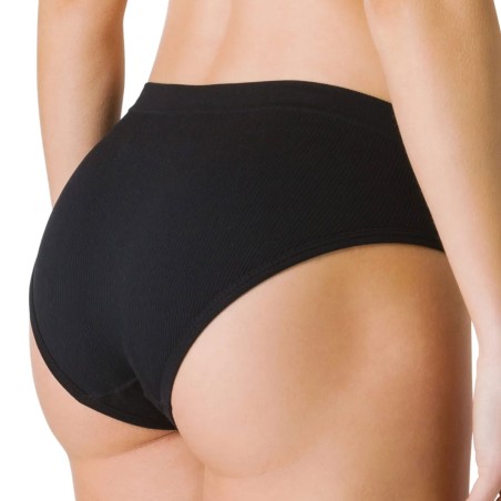 Slip donna Tramonte sportivo in microfibra a costine senza cuciture comfort