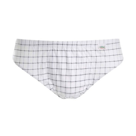 6 Slip uomo Ciellegi in cotone Makò mercerizzato camber quadrettato