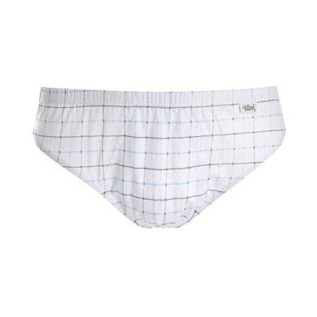 6 Slip uomo Ciellegi in cotone Makò mercerizzato camber quadrettato