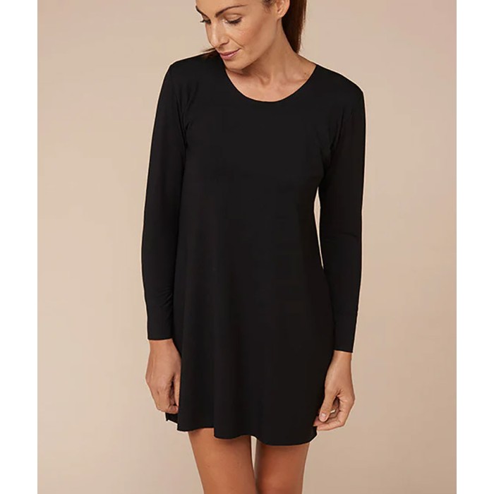 Maximaglia donna Tramonte maniche lunga in micromodal a taglio laser invisibile