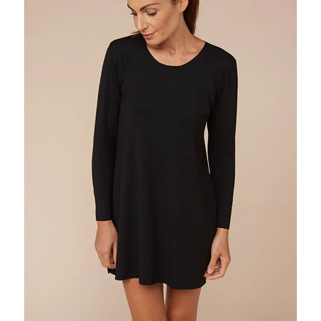 Maximaglia donna Tramonte maniche lunga in micromodal a taglio laser invisibile