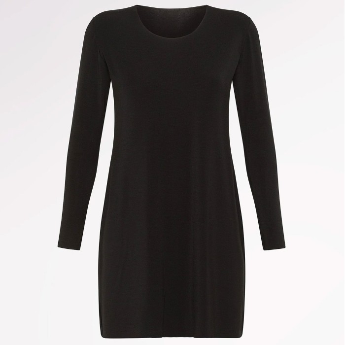 Maximaglia donna Tramonte maniche lunga in micromodal a taglio laser invisibile