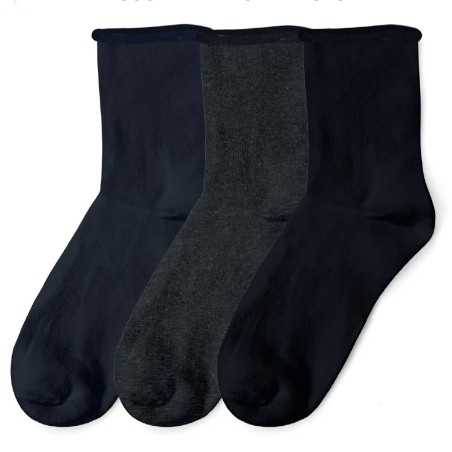 3 Paia di Calze da uomo Virtus corte in caldo tessuto termico con polsino smollato