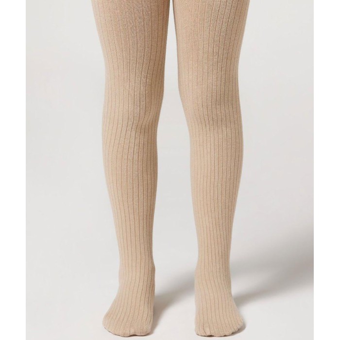 3 Collant bambina Meritex in caldo cotone invernale a costina