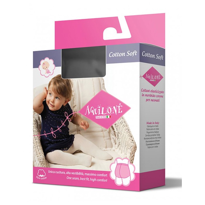 Collant neonata BC Aquilone in morbido e caldo cotone comfort soft