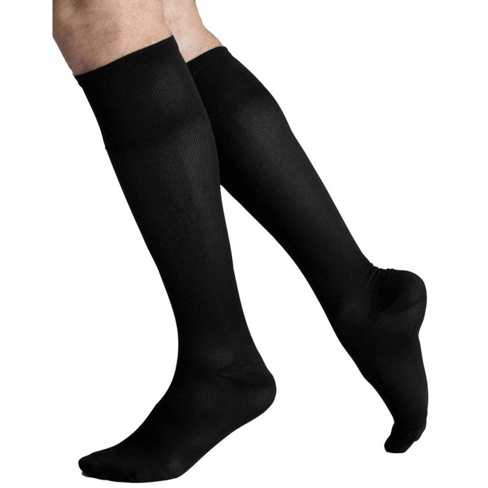 1 Paio di Calze uomo Ibici Repomen Sanitaria lunga con compressione medio forte