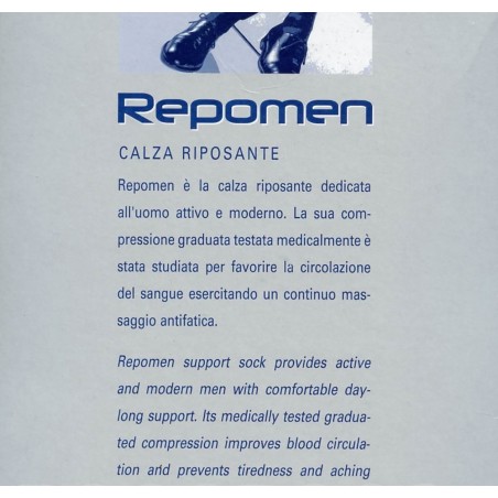 1 Paio di Calze uomo Ibici Repomen Sanitaria lunga con compressione medio forte